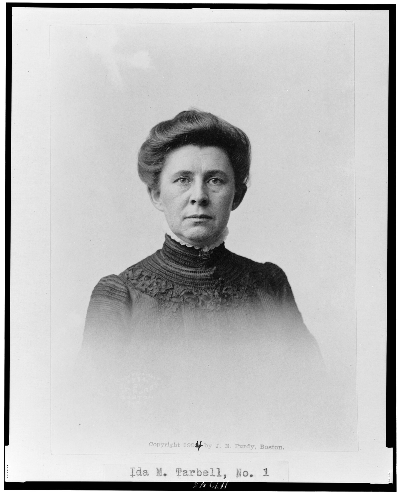 Ida Tarbell, the McClure's reporter whose 19-part investigation broke open Standard Oil's hidden contracts. (Photo: James E. Purdy / Public domain)